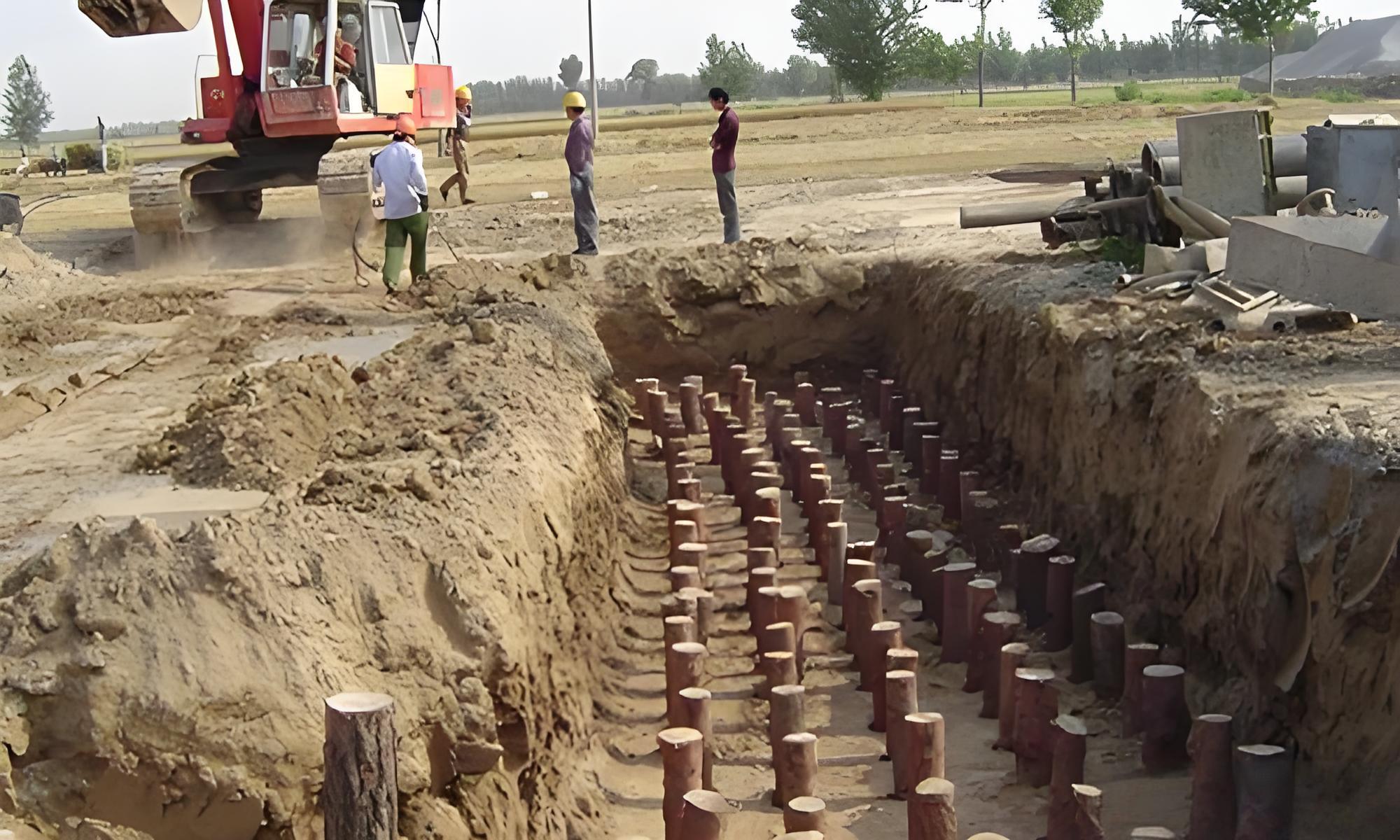 松木樁批發廠家泓樺錦嘉-地基加固打松木樁是否能解決沉降問題?